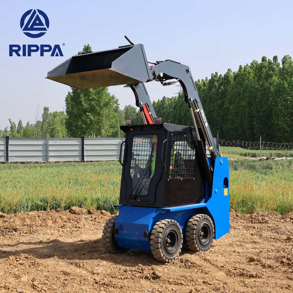 Rippa RS07 Compact Loader | 24.4hp Kubota Power | High Flow Dual Pump | Comfortable A/C Cabin - Mini chargeuse: photos 2 Rippa RS07 Compact Loader | 24.4hp Kubota Power | High Flow Dual Pump | Comfortable A/C Cabin - Mini chargeuse: photos 2