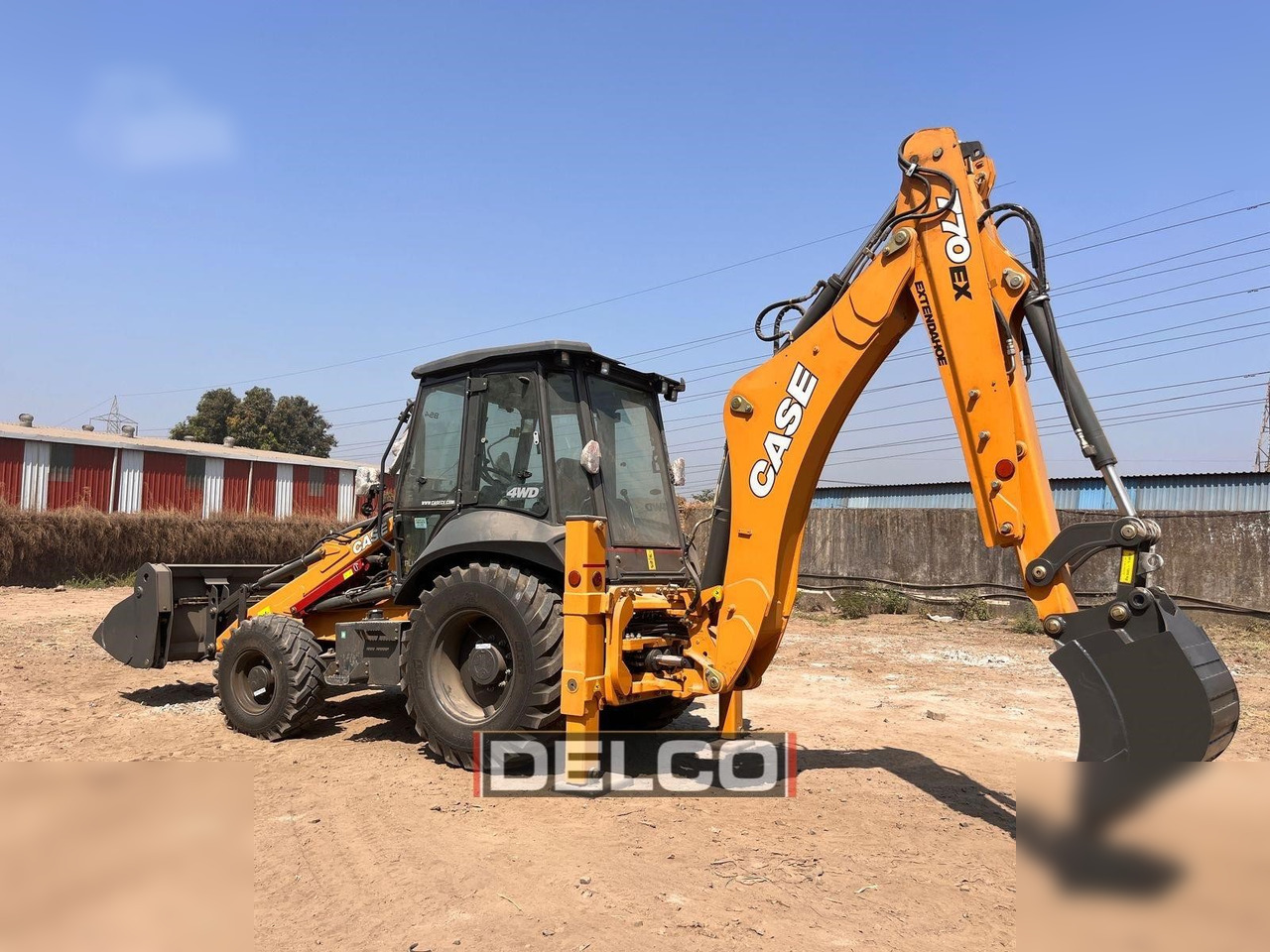 CASE 770EX - Tractopelle: photos 1 CASE 770EX - Tractopelle: photos 1