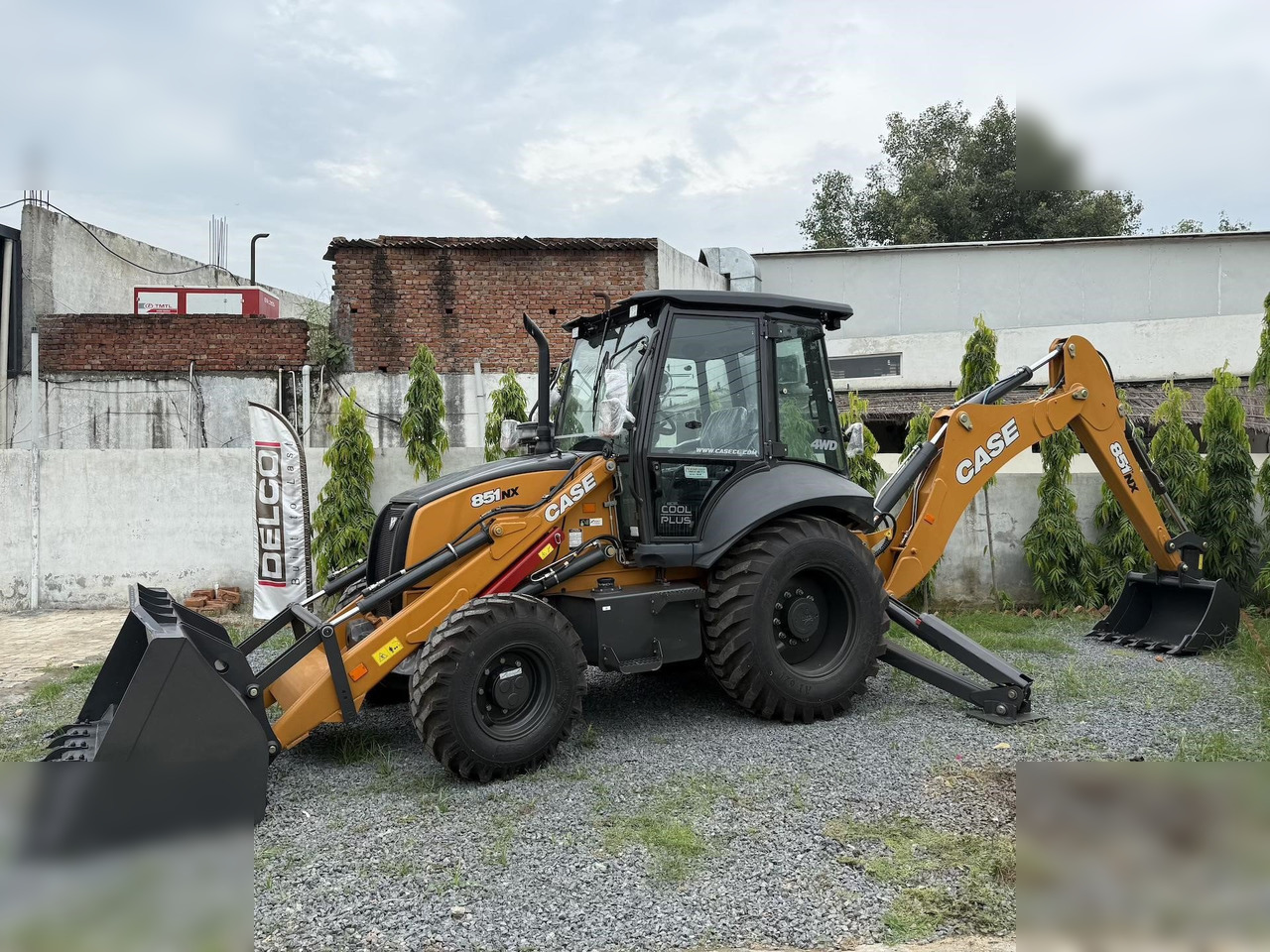 CASE 851NX CP - Tractopelle: photos 2 CASE 851NX CP - Tractopelle: photos 2