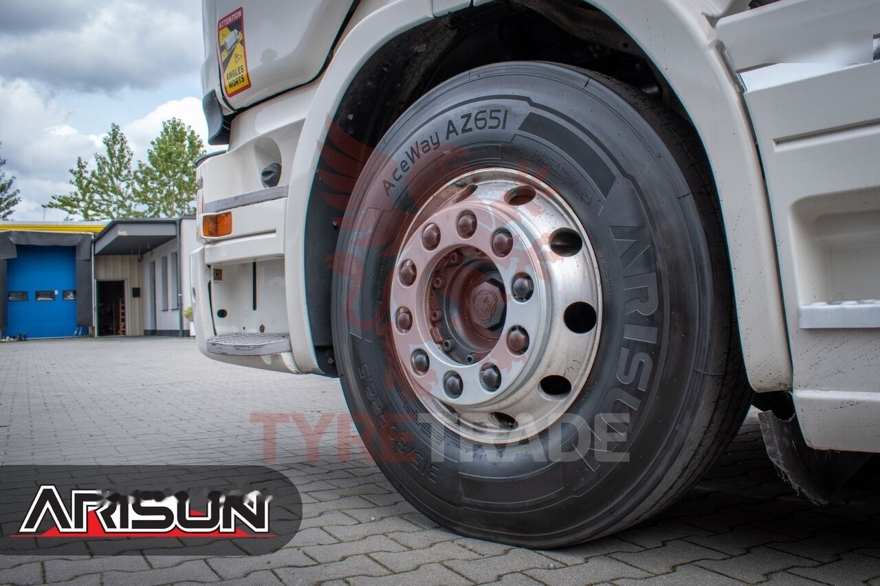 Arisun 315/70R22.5 AceWay AZ651 20PR 156/150L M+S 3PMSF FRONT - Pneu pour Camion: photos 3 Arisun 315/70R22.5 AceWay AZ651 20PR 156/150L M+S 3PMSF FRONT - Pneu pour Camion: photos 3