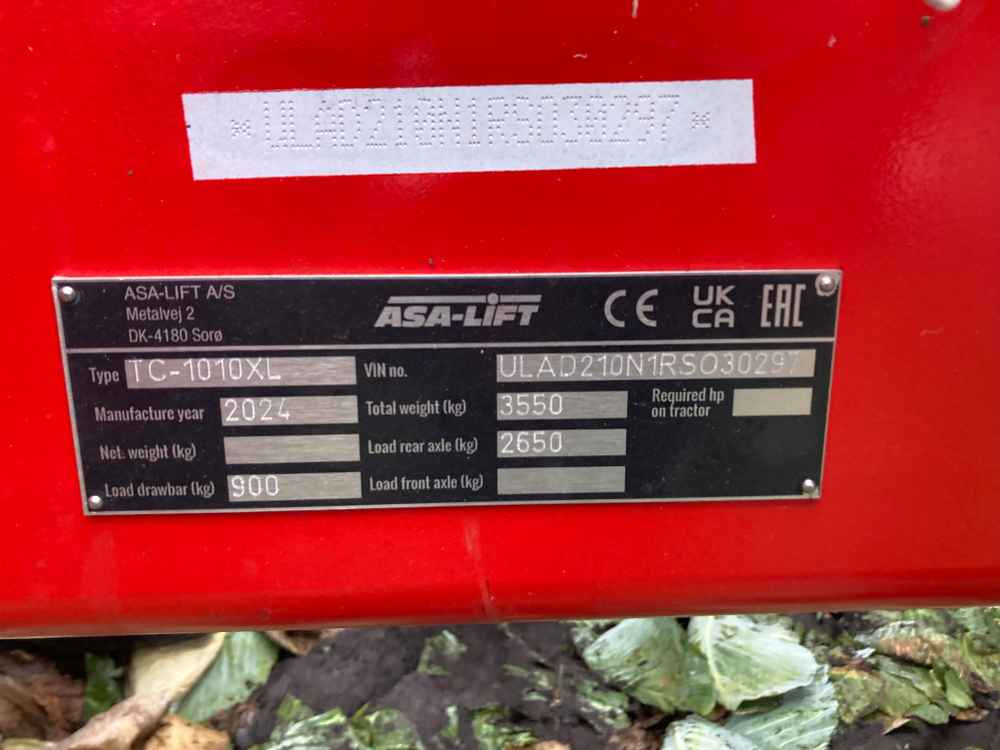 ASA-Lift TC-1010XL - Machine à vendanger: photos 2 ASA-Lift TC-1010XL - Machine à vendanger: photos 2