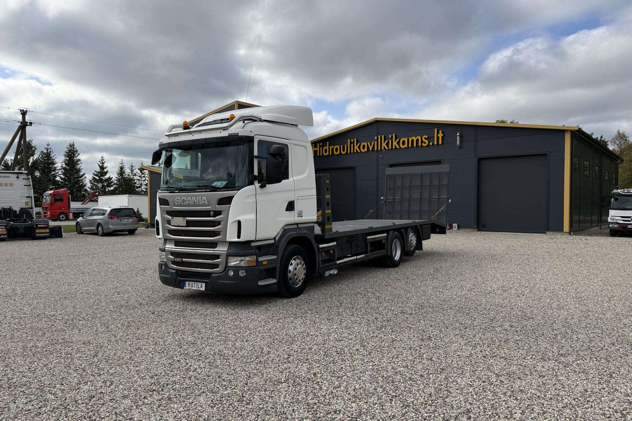 Scania R420 - Camion porte-voitures: photos 2 Scania R420 - Camion porte-voitures: photos 2
