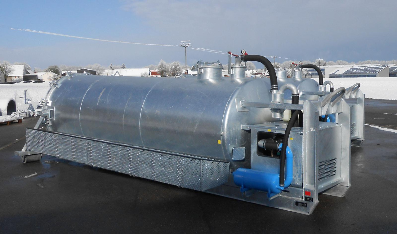 S-Vac 8.5 m³ Saugfass Druckfass Vacuum suction systems are are fully integrated at the HDD jobsite from today. - Conteneur citerne: photos 5 S-Vac 8.5 m³ Saugfass Druckfass Vacuum suction systems are are fully integrated at the HDD jobsite from today. - Conteneur citerne: photos 5