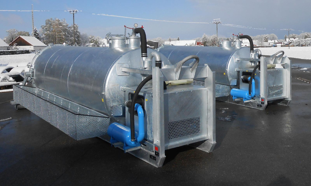 S-Vac 8.5 m³ Saugfass Druckfass Vacuum suction systems are are fully integrated at the HDD jobsite from today. - Conteneur citerne: photos 4 S-Vac 8.5 m³ Saugfass Druckfass Vacuum suction systems are are fully integrated at the HDD jobsite from today. - Conteneur citerne: photos 4