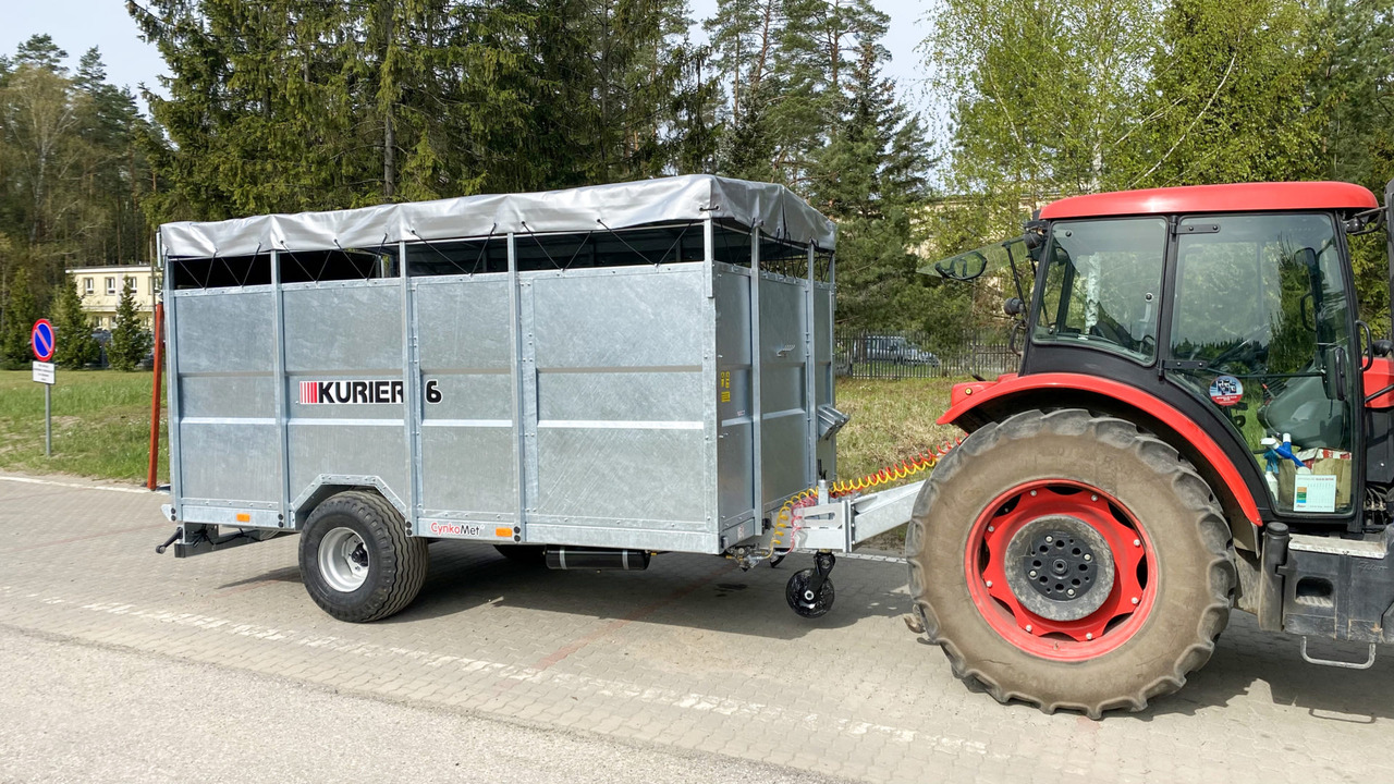 Cynkomet Viehanhänger / Livestock trailer / Remorque bétaillère / Remolque ganadero / Rimorchio per bestiame / Прицеп для перевозки животных / Przyczepa do przewozu zwierząt - Remorque bétaillère: photos 4 Cynkomet Viehanhänger / Livestock trailer / Remorque bétaillère / Remolque ganadero / Rimorchio per bestiame / Прицеп для перевозки животных / Przyczepa do przewozu zwierząt - Remorque bétaillère: photos 4