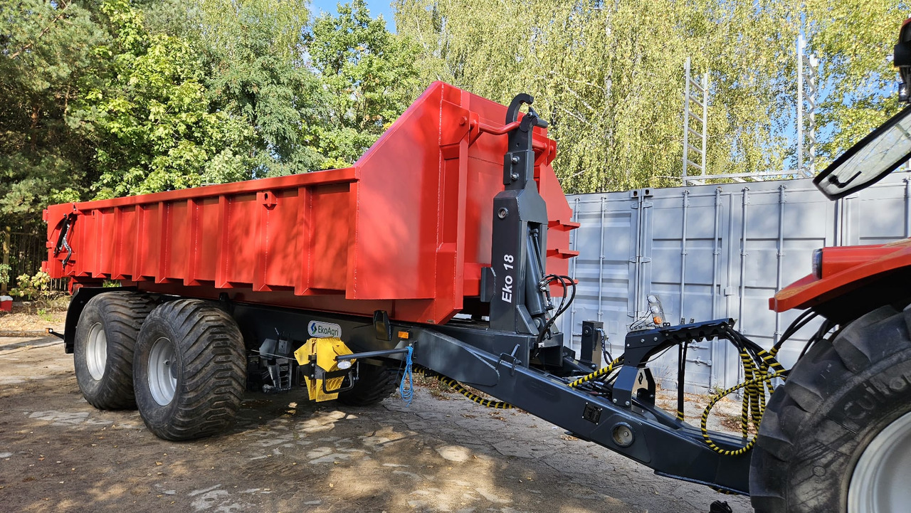 Remorque agricole neuf EkoAgri Hakenliftanhänger / Hooklift trailer / Remorque porte caisson / Remolque con gancho / Rimorchio a gancio /Przyczepa hakowa 18 t: photos 13