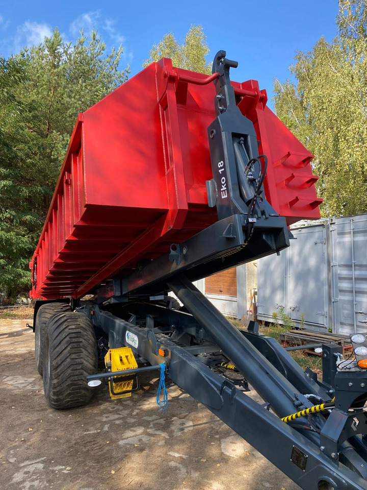 Remorque agricole neuf EkoAgri Hakenliftanhänger / Hooklift trailer / Remorque porte caisson / Remolque con gancho / Rimorchio a gancio /Przyczepa hakowa 18 t: photos 23