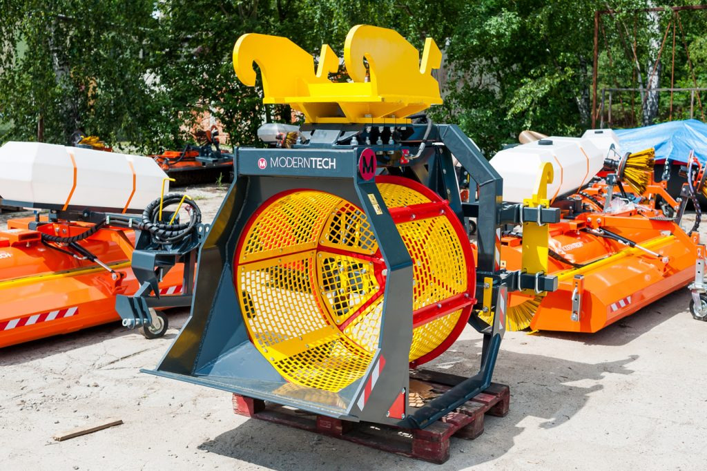 Moderntech Rotary drum screen / Siebtrommel / Tamis rotatif / Przesiewacz bębnowy PSB-250 - Crible: photos 5 Moderntech Rotary drum screen / Siebtrommel / Tamis rotatif / Przesiewacz bębnowy PSB-250 - Crible: photos 5