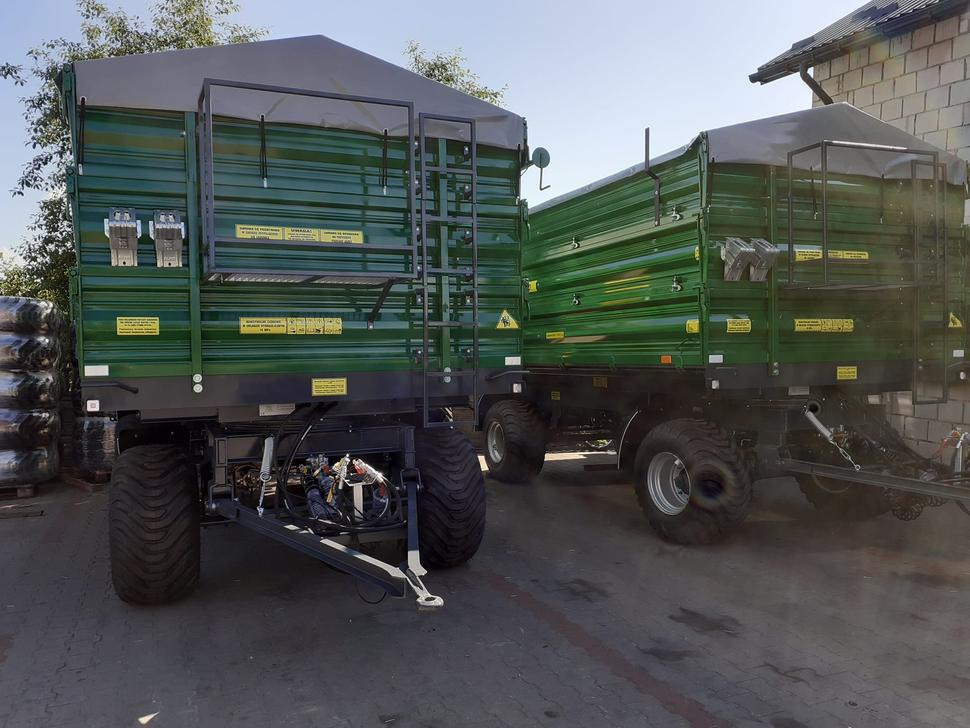Benne agricole neuf Techmont Anhänger / Trailer / Remorque / Rimorchio / Прицеп двухоосный бортовой / Przyczepa dwuosiowa PTD16 12 t: photos 9 Benne agricole neuf Techmont Anhänger / Trailer / Remorque / Rimorchio / Прицеп двухоосный бортовой / Przyczepa dwuosiowa PTD16 12 t: photos 9