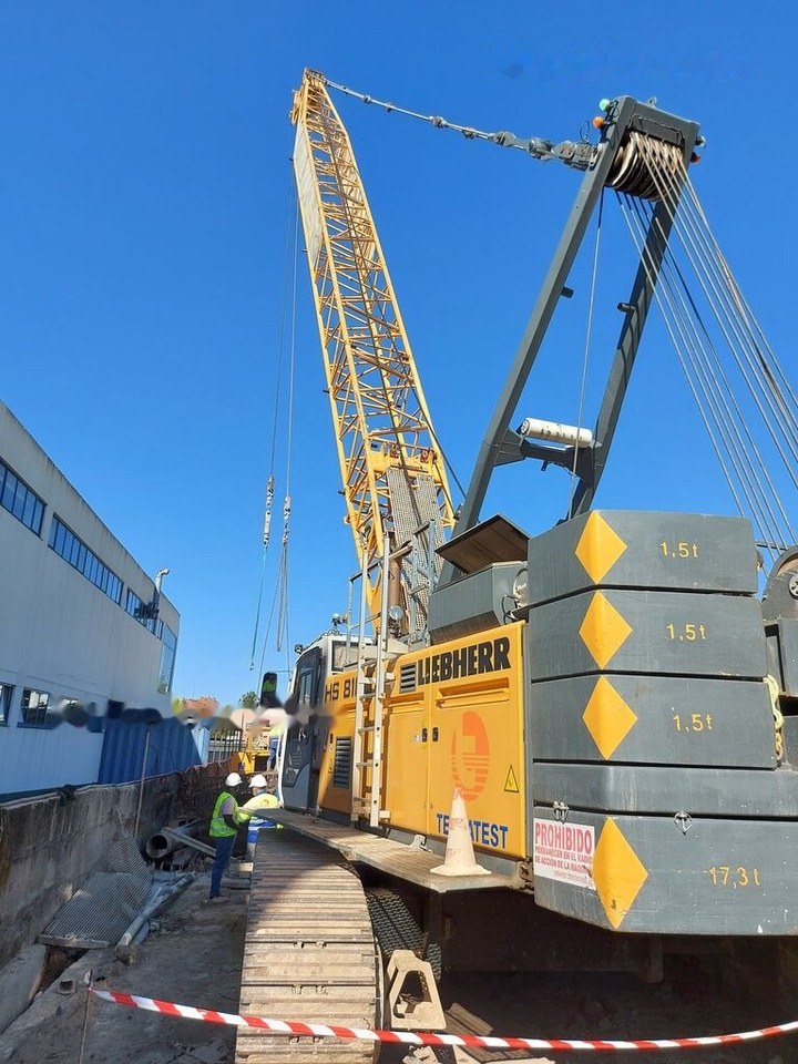 Liebherr HS 8100 HD - Grue sur chenilles: photos 3 Liebherr HS 8100 HD - Grue sur chenilles: photos 3