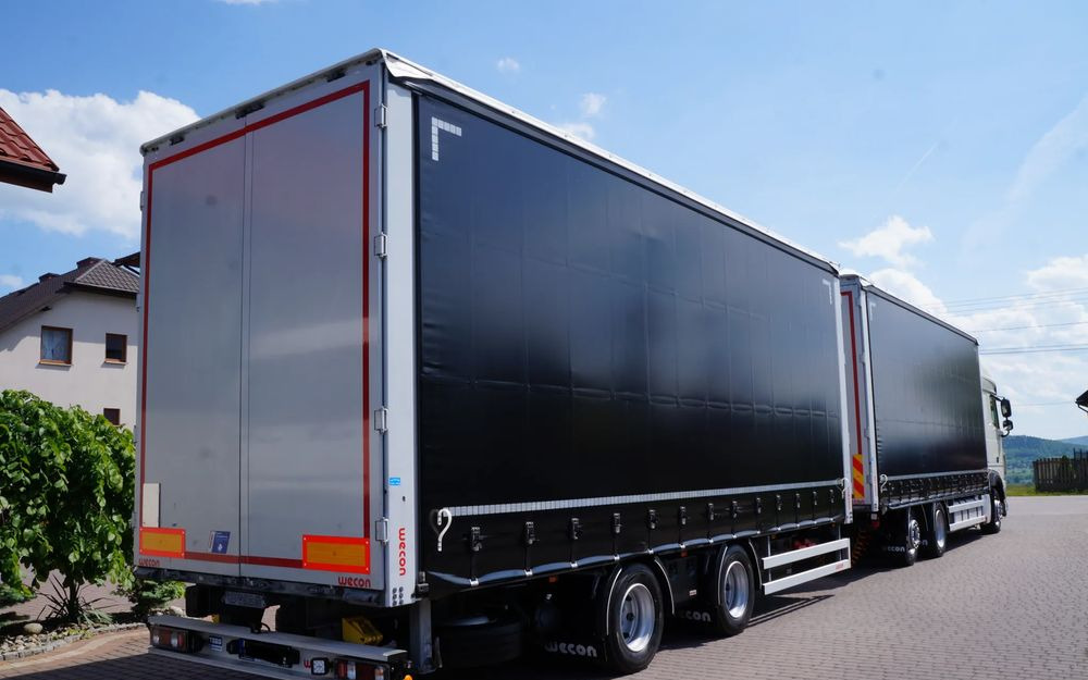 DAF XF 480 EURO 6 ZESTAW TANDEM PRZEJAZDOWY 120 M3 7,7 M + 7,7 M WECON - Camion à rideaux coulissants: photos 5 DAF XF 480 EURO 6 ZESTAW TANDEM PRZEJAZDOWY 120 M3 7,7 M + 7,7 M WECON - Camion à rideaux coulissants: photos 5