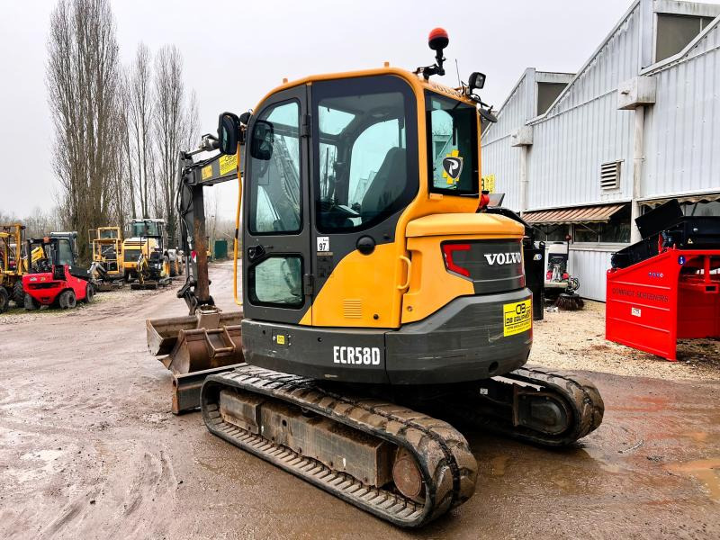 Volvo ECR58D Mini-pelle à chenille 6T - Mini pelle: photos 3 Volvo ECR58D Mini-pelle à chenille 6T - Mini pelle: photos 3