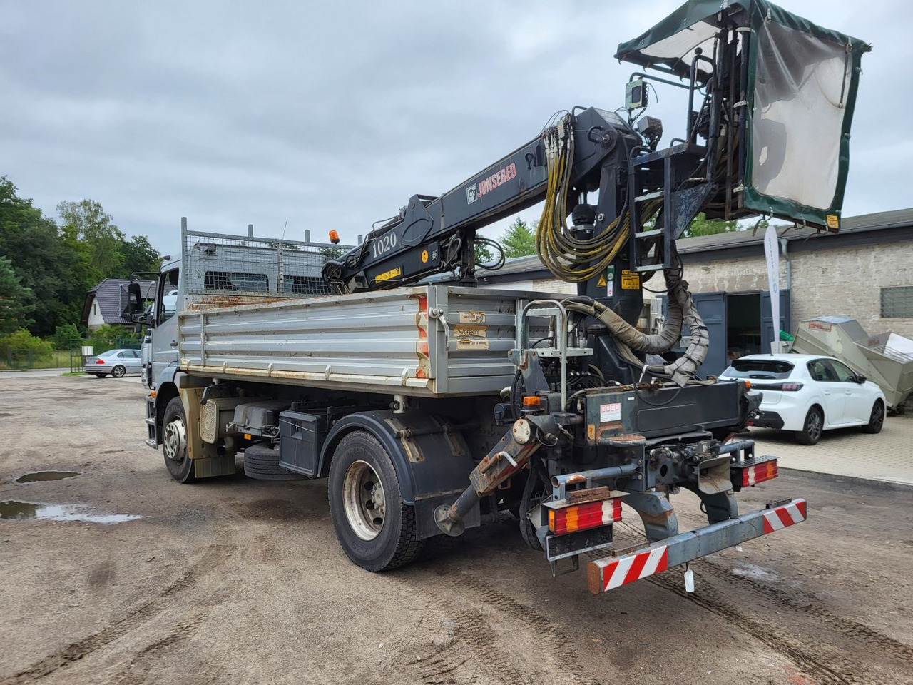 DAIMLER BENZ Atego 1824 - Camion benne: photos 4 DAIMLER BENZ Atego 1824 - Camion benne: photos 4