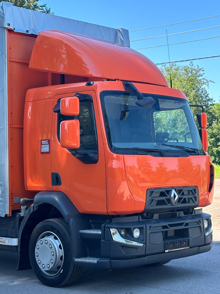 RENAULT D 18 / 280 / FIRANKA / WINDA / 8.6 M DŁUGOŚCI / 21 EUROPALET / NOWE OPONY / ŁADOWNOŚĆ 9.380 KG / AUTOMAT / SERWISOWANA / SPROWADZONA - Camion à rideaux coulissants: photos 4 RENAULT D 18 / 280 / FIRANKA / WINDA / 8.6 M DŁUGOŚCI / 21 EUROPALET / NOWE OPONY / ŁADOWNOŚĆ 9.380 KG / AUTOMAT / SERWISOWANA / SPROWADZONA - Camion à rideaux coulissants: photos 4