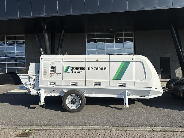 2022 SCHWING SP 7500 E -250 kw trailer pump - Pompe à béton stationnaire: photos 1 2022 SCHWING SP 7500 E -250 kw trailer pump - Pompe à béton stationnaire: photos 1