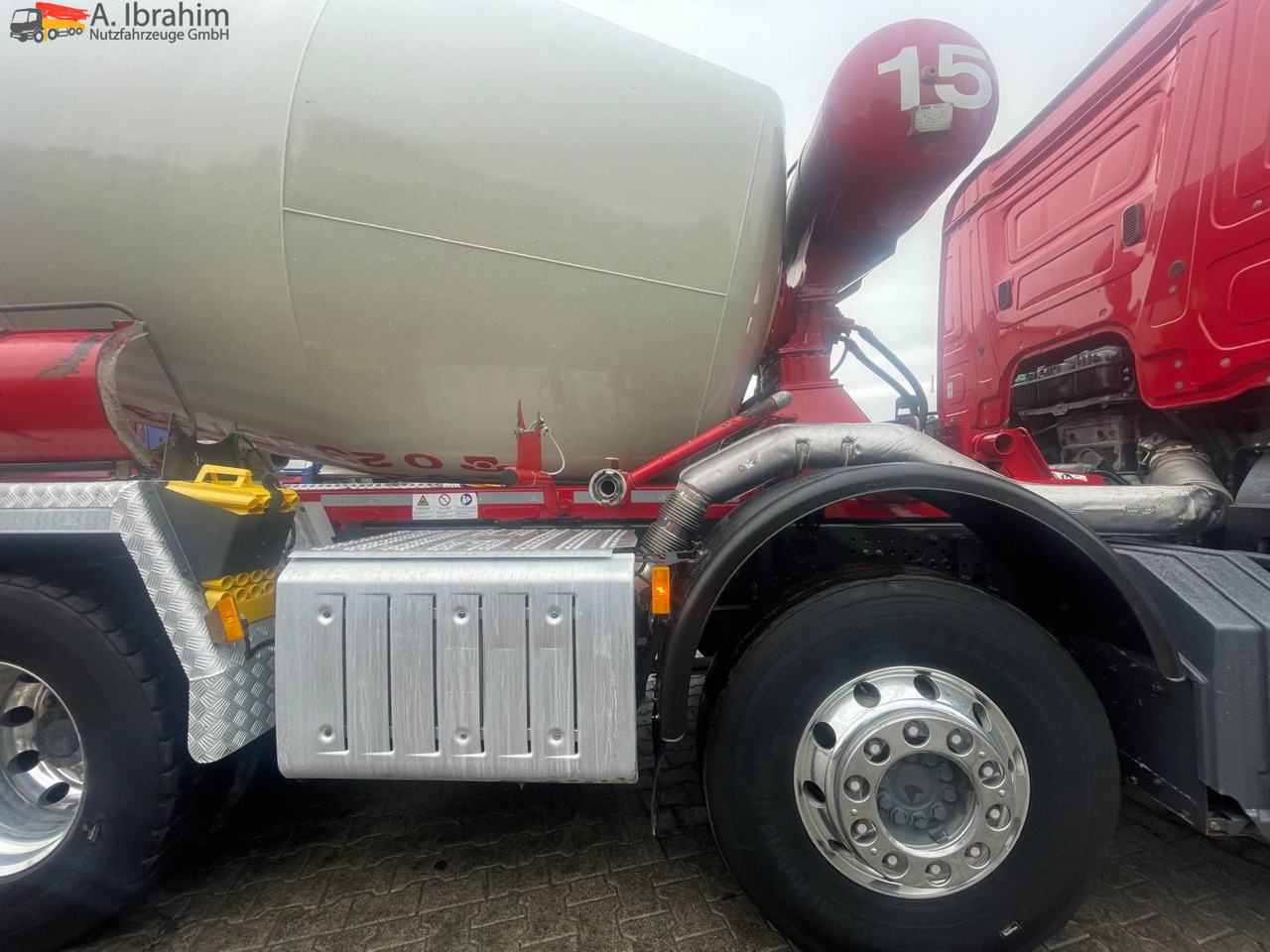 Camion Mercedes-Benz Arocs 3236 Stetter 9 cbm 8x4 | Blatt | Hardox: photos 6