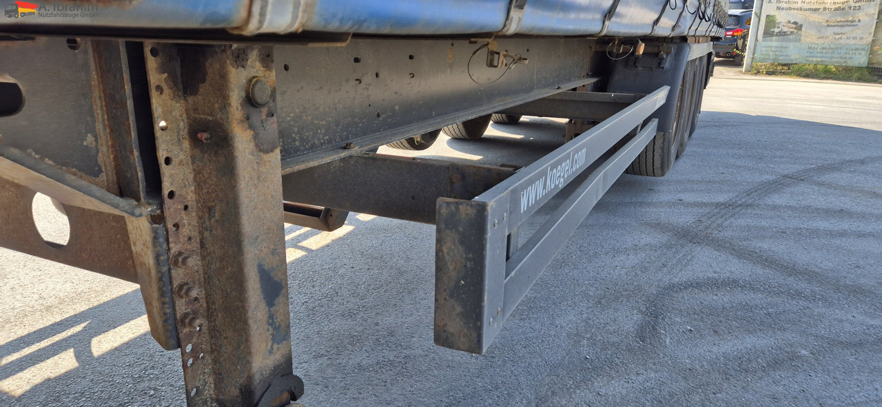 Kögel SN24 Standard, Edscha, Trommelbremse - Semi-remorque rideaux coulissants: photos 4 Kögel SN24 Standard, Edscha, Trommelbremse - Semi-remorque rideaux coulissants: photos 4