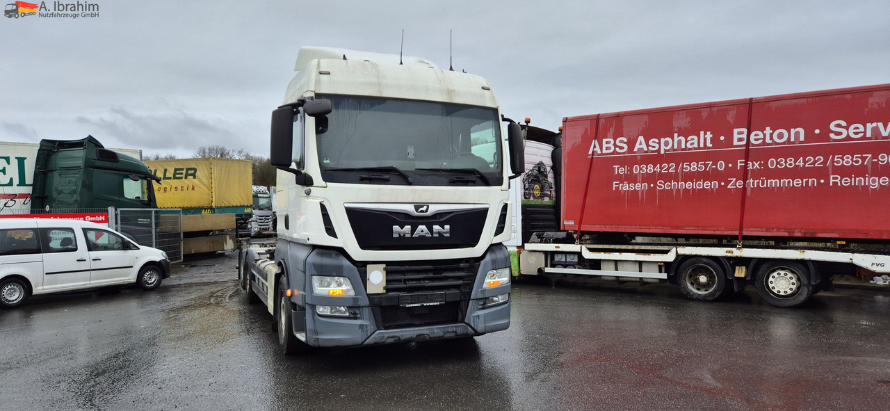 Camion à rideaux coulissants MAN TGX 26.460 Vario-Rahmen deutsches Fahrzeug. ohne Wechselbrücke: photos 8