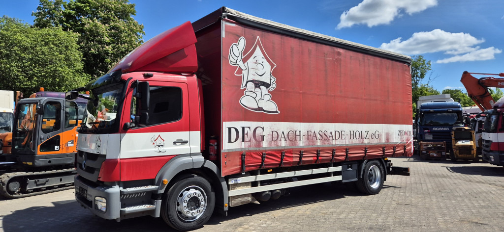 Mercedes-Benz 1829L Staplerhalterung, , Schiebeplane - Camion à rideaux coulissants: photos 1 Mercedes-Benz 1829L Staplerhalterung, , Schiebeplane - Camion à rideaux coulissants: photos 1
