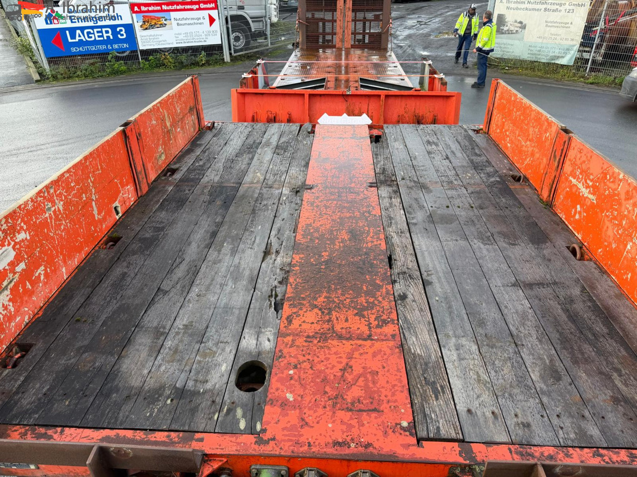 Semi-remorque surbaissé pour transport de équipements lourds Nooteboom OSD-48-03 V/L ausziehbar | 1 x Lenkachse | Rampen: photos 12