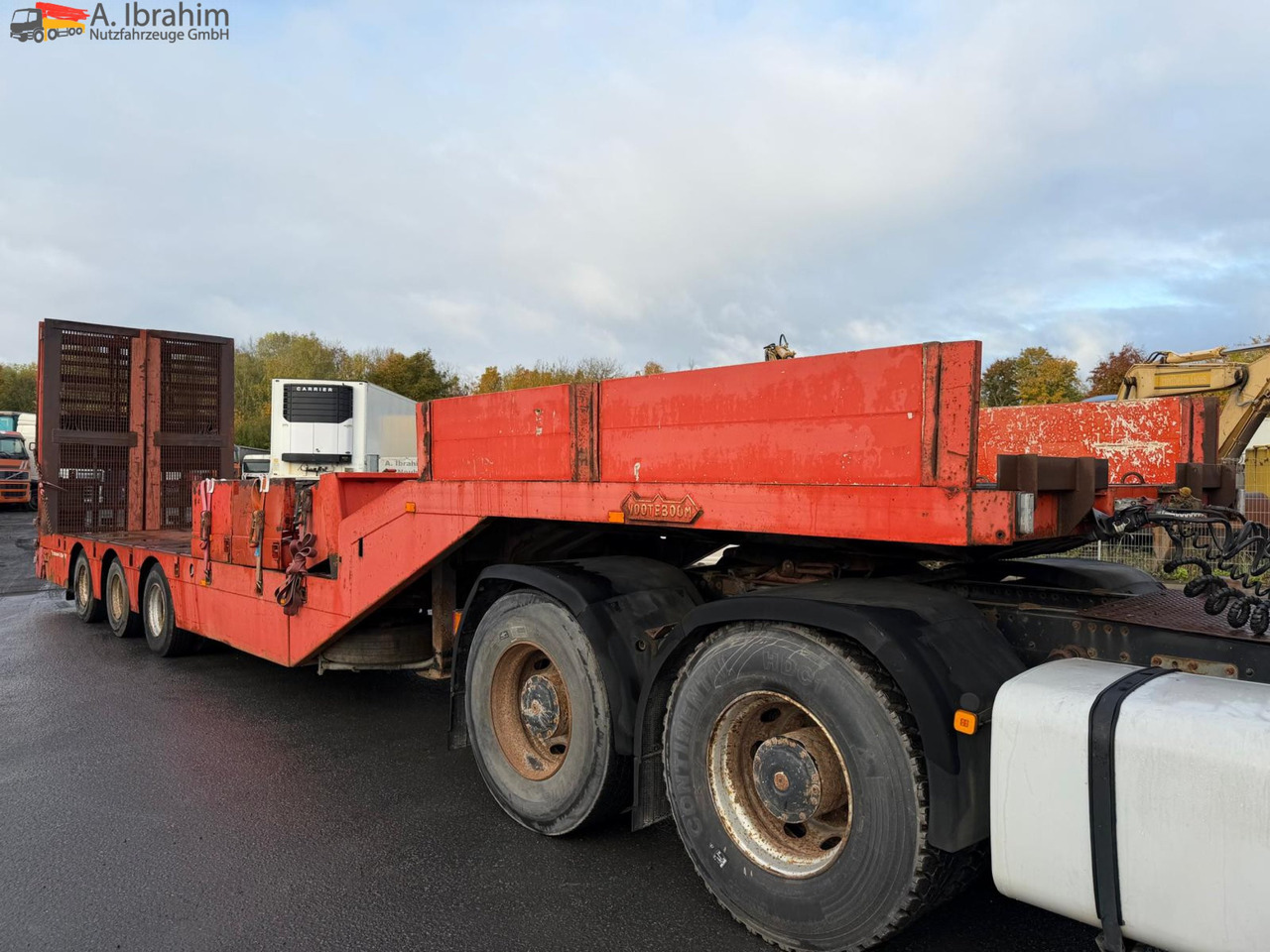 Semi-remorque surbaissé pour transport de équipements lourds Nooteboom OSD-48-03 V/L ausziehbar | 1 x Lenkachse | Rampen: photos 8