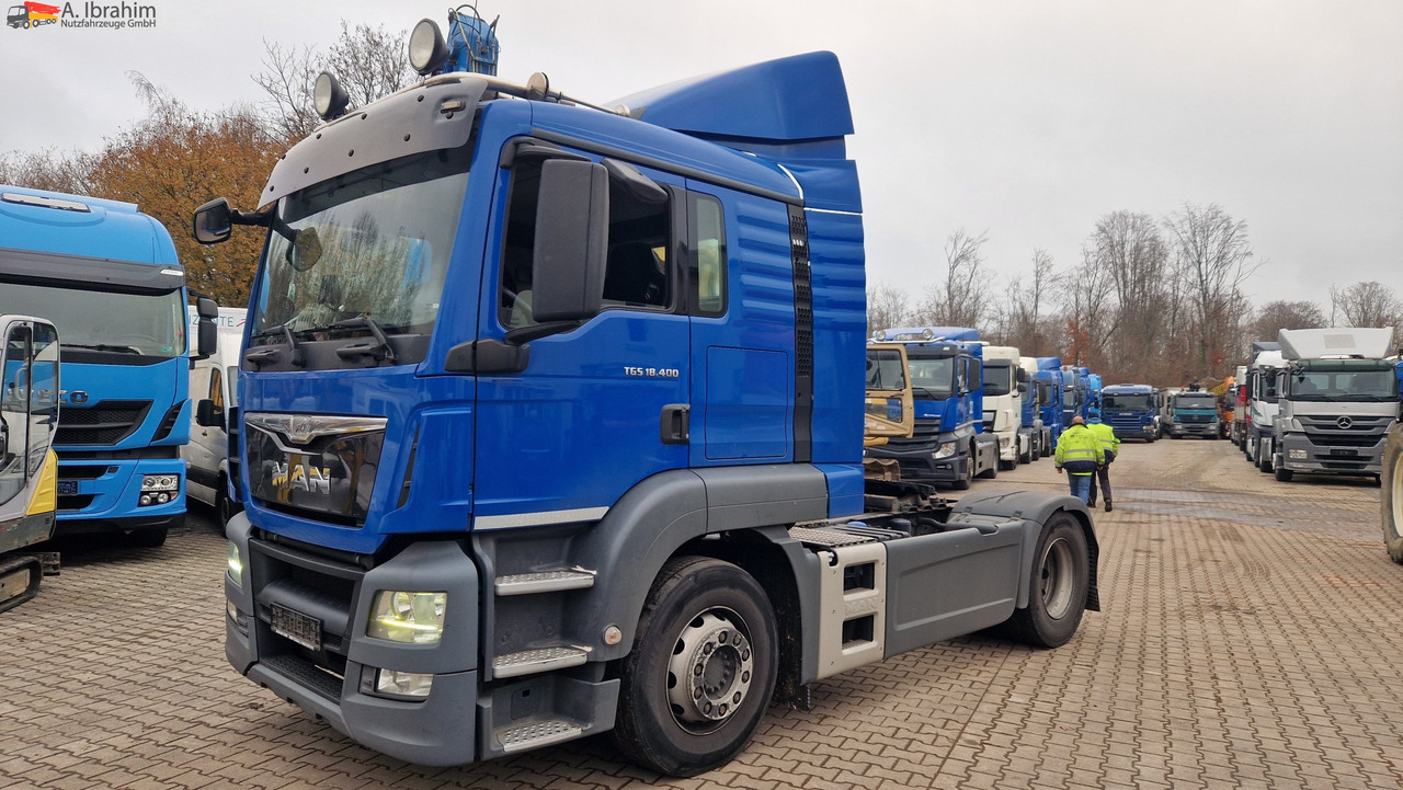MAN 18.400 TGX Flachdach Retarder, Klima, 1 Bett, Kühlschrank - Tracteur routier: photos 1 MAN 18.400 TGX Flachdach Retarder, Klima, 1 Bett, Kühlschrank - Tracteur routier: photos 1