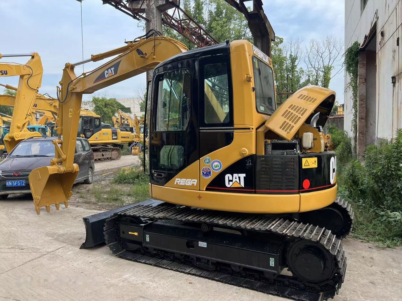 Caterpillar 308C - Pelle sur chenille: photos 2 Caterpillar 308C - Pelle sur chenille: photos 2