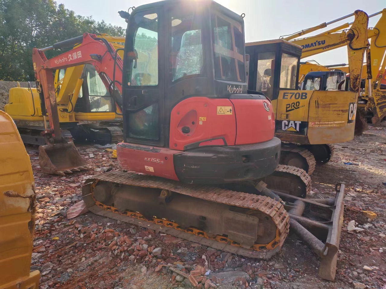 KUBOTA KX155-5 - Mini pelle: photos 1 KUBOTA KX155-5 - Mini pelle: photos 1