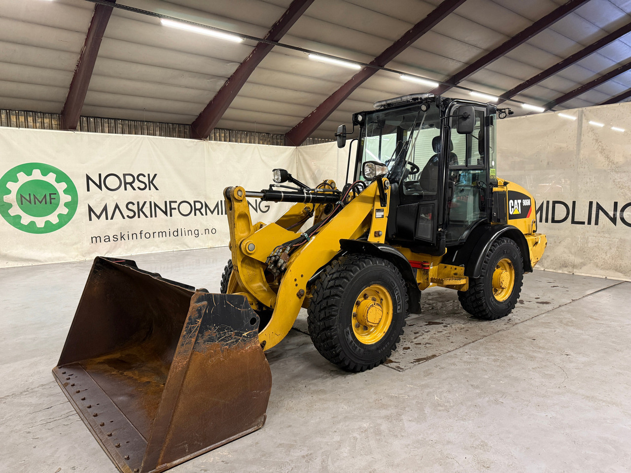 Cat 906M High Flow, 40 km/t med skuff og plog # TIL LEIE# - Chargeuse sur pneus: photos 1 Cat 906M High Flow, 40 km/t med skuff og plog # TIL LEIE# - Chargeuse sur pneus: photos 1