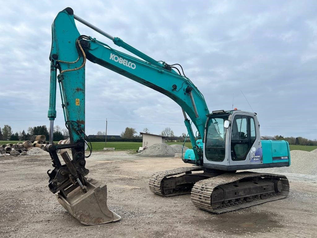 Kobelco SK 200-6 E - Pelle sur chenille: photos 1 Kobelco SK 200-6 E - Pelle sur chenille: photos 1