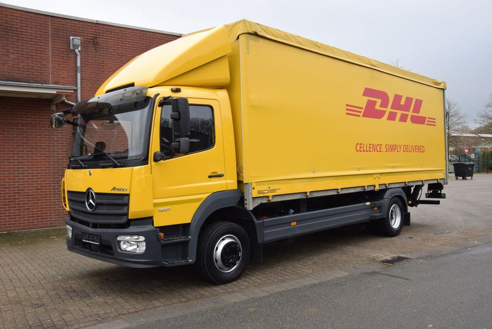 Mercedes-Benz Atego II 1221 Schiebeplane Klima Standheizung - Camion à rideaux coulissants: photos 1 Mercedes-Benz Atego II 1221 Schiebeplane Klima Standheizung - Camion à rideaux coulissants: photos 1