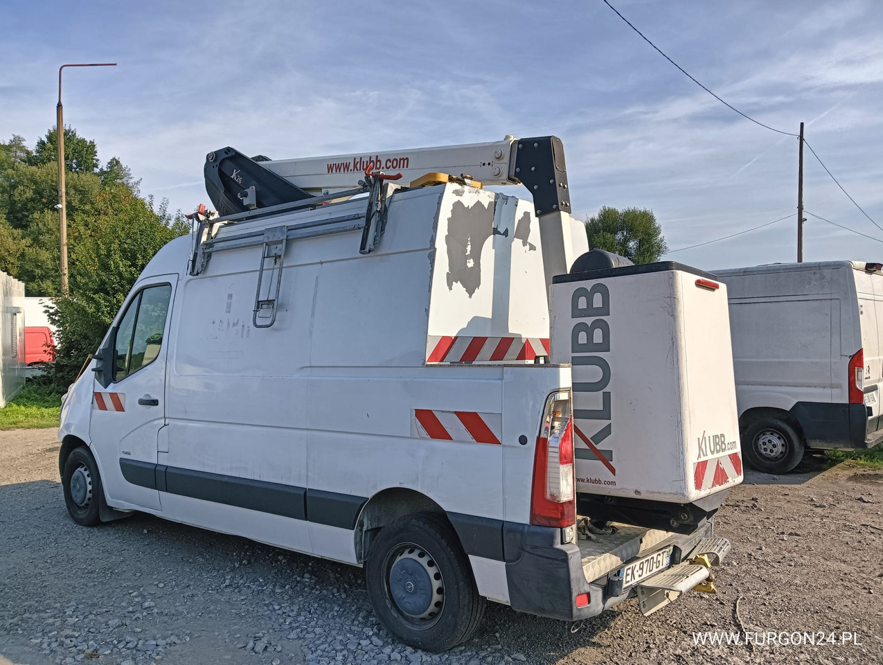 OPEL MOVANO L2H2 PODNOŚNIK KOSZOWY KLUBB K26 NR 804 - Camion avec nacelle: photos 2 OPEL MOVANO L2H2 PODNOŚNIK KOSZOWY KLUBB K26 NR 804 - Camion avec nacelle: photos 2