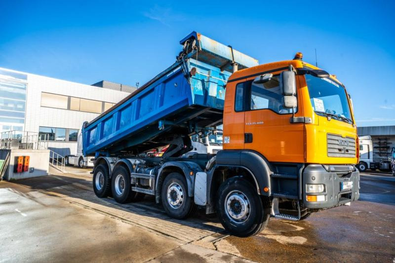 MAN TGA 35.400 BB+ BIBENNE - Camion benne: photos 2 MAN TGA 35.400 BB+ BIBENNE - Camion benne: photos 2