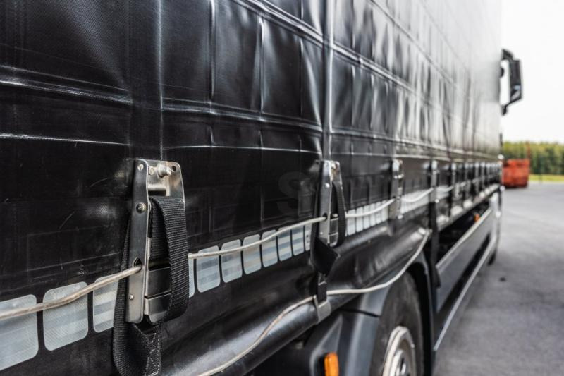 Camion à rideaux coulissants MAN TGX 18.400 XLX+HAYON: photos 9