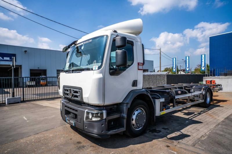 Renault D WIDE 380 DXI - Camion porte-conteneur/ Caisse mobile: photos 1 Renault D WIDE 380 DXI - Camion porte-conteneur/ Caisse mobile: photos 1