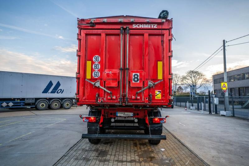 Schmitz ALU-52m3 (GRAIN/CEREALIERE/GETREIDE)+BACHE - Semi-remorque benne: photos 5 Schmitz ALU-52m3 (GRAIN/CEREALIERE/GETREIDE)+BACHE - Semi-remorque benne: photos 5