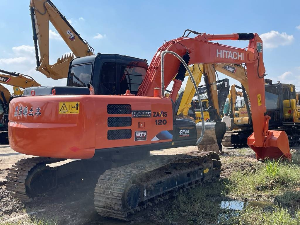 Hitachi ZX 120 - Pelle sur chenille: photos 1 Hitachi ZX 120 - Pelle sur chenille: photos 1