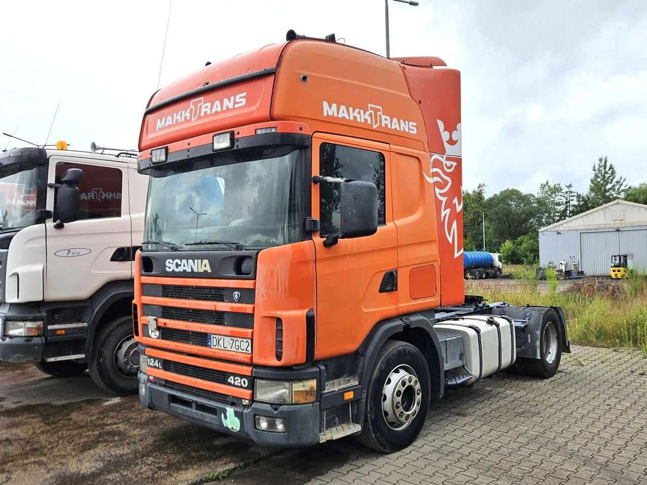 Scania 124L420, Retarder, Airco, manual gearbox, PDE - Tracteur routier: photos 1 Scania 124L420, Retarder, Airco, manual gearbox, PDE - Tracteur routier: photos 1
