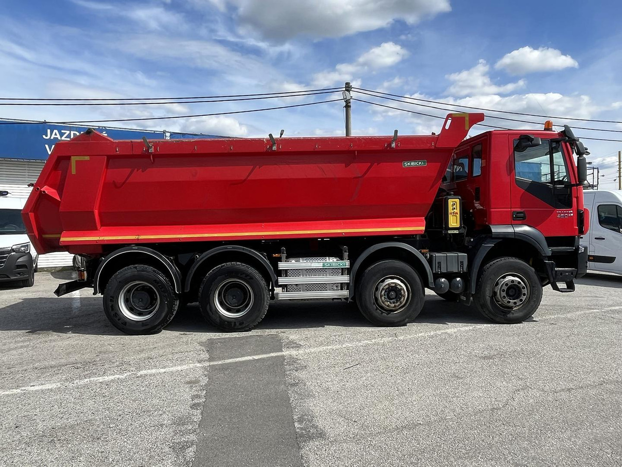 Camion benne Iveco TRAKKER 8x4, 450, Sklápač: photos 10
