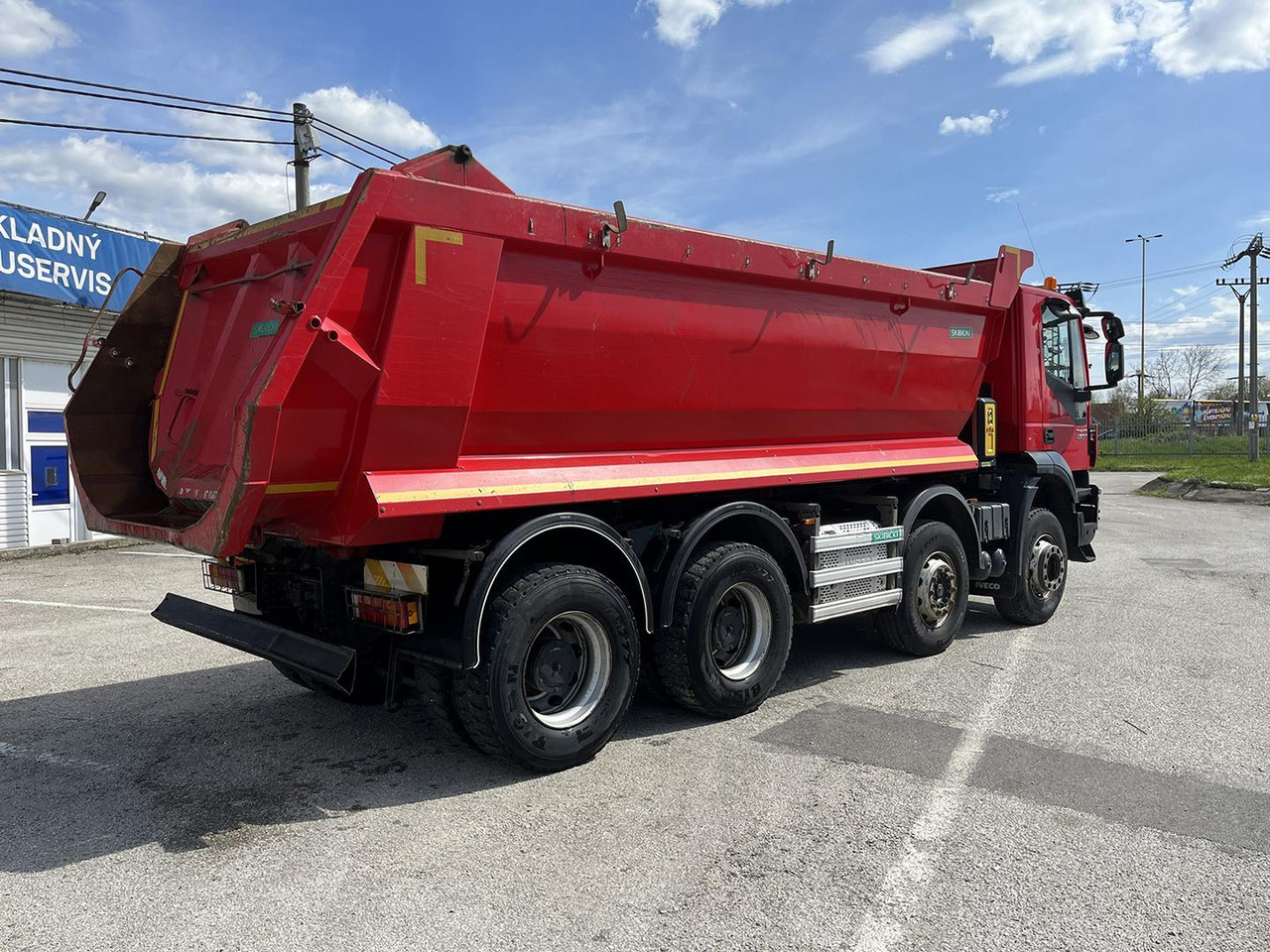 Camion benne Iveco TRAKKER 8x4, 450, Sklápač: photos 8