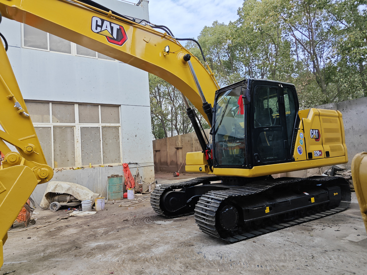 Pelle sur chenille CATERPILLAR 320GC: photos 8