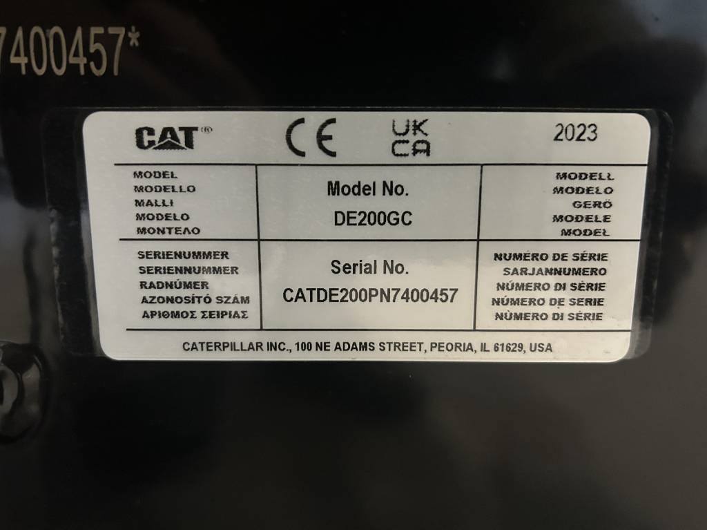 Groupe électrogène neuf CAT DE200GC - 200 kVA Stand-by Generator - DPX-18211: photos 21