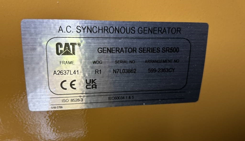 Groupe électrogène neuf CAT DE220GC - 220 kVA Stand-by Generator - DPX-18212: photos 15
