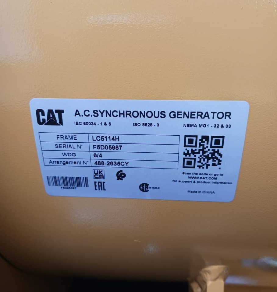 Groupe électrogène neuf CAT DE250E0 - C9 - 250 kVA Generator - DPX-18019: photos 17