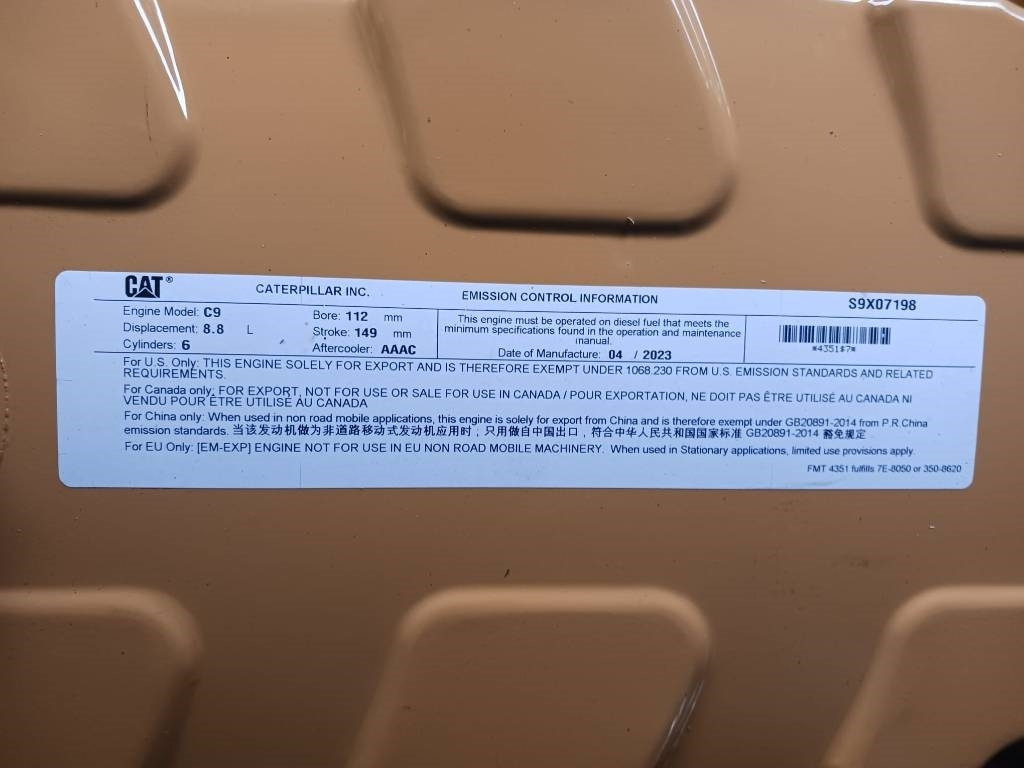 Groupe électrogène neuf CAT DE250E0 - C9 - 250 kVA Generator - DPX-18019: photos 11