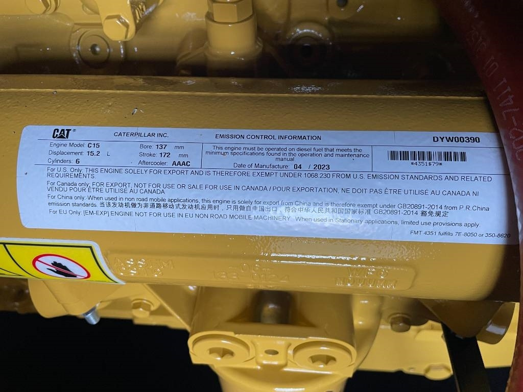 Groupe électrogène neuf CAT DE715GC - 715 kVA Stand-by Generator - DPX-18224: photos 23