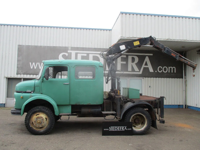 Mercedes-Benz 710 , 4x4 , Crane Hiab 5501 - Camion grue: photos 2 Mercedes-Benz 710 , 4x4 , Crane Hiab 5501 - Camion grue: photos 2