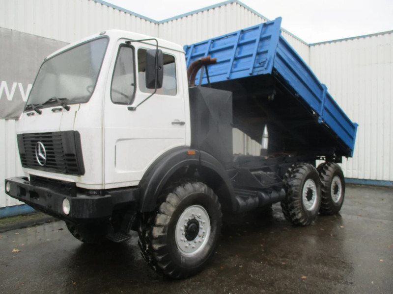 Mercedes-Benz FAP 2026 , V8 , 6x6 , ZF Manual , 3 Way tipper , Spring suspension, Ex - Camion benne: photos 1 Mercedes-Benz FAP 2026 , V8 , 6x6 , ZF Manual , 3 Way tipper , Spring suspension, Ex - Camion benne: photos 1