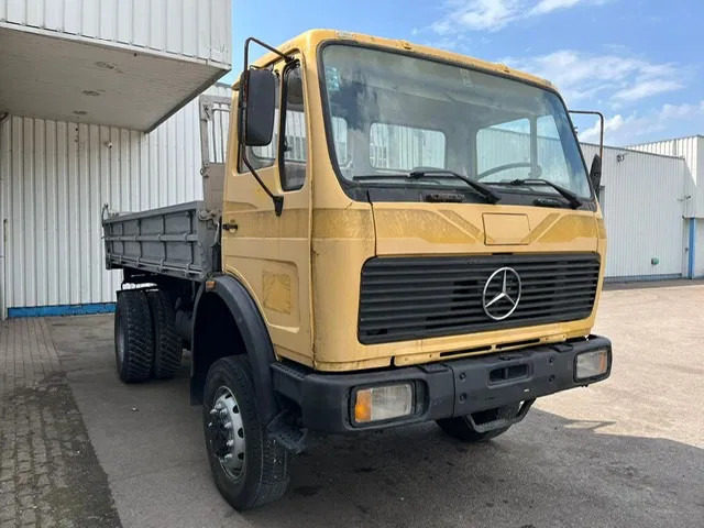 Mercedes-Benz SK 1622 AK , 4x4 , V6 , 3 way tipper , Spring suspension - Camion benne: photos 4 Mercedes-Benz SK 1622 AK , 4x4 , V6 , 3 way tipper , Spring suspension - Camion benne: photos 4