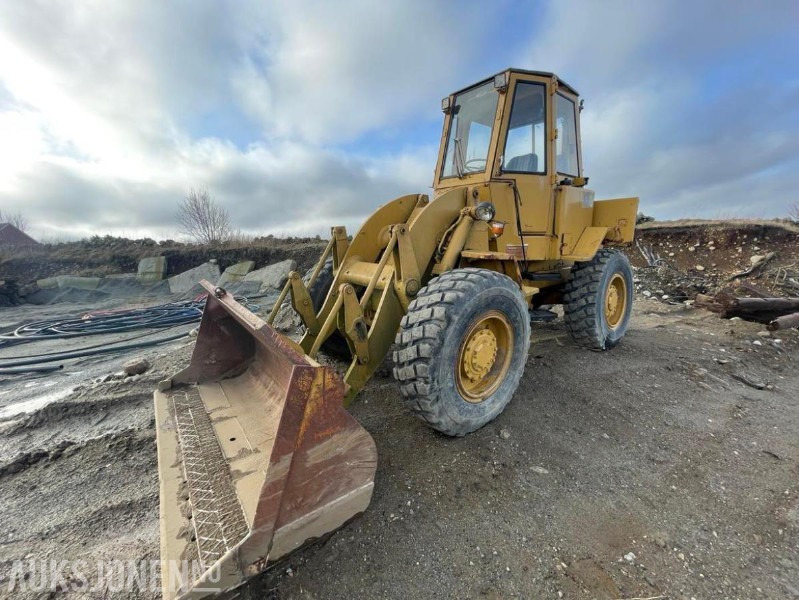 1978 Cat 920 hjullaster med skuffe - Vekt: 10400 kg. - 9609 timer. - Chargeuse sur pneus: photos 1 1978 Cat 920 hjullaster med skuffe - Vekt: 10400 kg. - 9609 timer. - Chargeuse sur pneus: photos 1